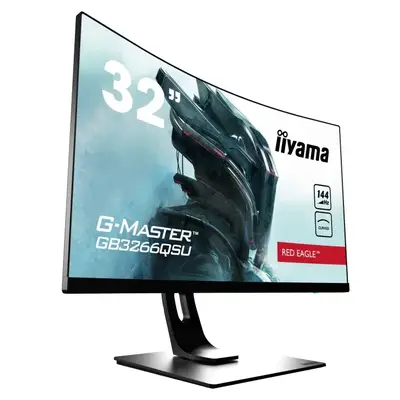 Monitor IIyama LED Gaming Curbat G-Master Red Eagle 31.5 inch 1ms WQHD Black