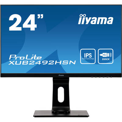 Monitor IIyama LED ProLite XUB2492HSN-B1 23.8 inch FHD IPS 4ms Black