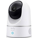eufy Camera de supraveghere IP interior Pan/Tilt, Wi-Fi, IP, 2K 1080P, Alb