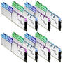 Memorie RAM G.Skill  Royal Series - DDR4 - kit - 128 GB: 8 x 16 GB - DIMM 288-pin - 3600 MHz / PC4-28800 - unbuffered