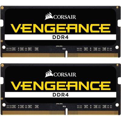 Memorie Laptop Corsair Vengeance - DDR4 - 64 GB: 2 x 32 GB   2933 MHz SO-DIMM 260-pin - unbuffered