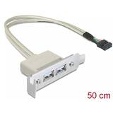 83119, Slot bracket USB cable USB to 9 pin USB header 50 cm