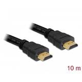 DELOCK 82709 High Speed HDMI with Ethernet - HDMI with Ethernet cable - 10 m