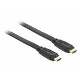 DELOCK 82669 High Speed HDMI with Ethernet - HDMI with Ethernet cable - 1 m