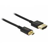 DELOCK 84783 Slim Premium - HDMI with Ethernet cable - 2 m