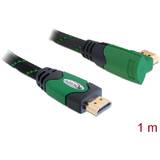 DELOCK 82951 High Speed HDMI with Ethernet - HDMI with Ethernet cable - 1 m