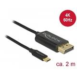 DELOCK 83710 USB / DisplayPort cable - USB-C to DisplayPort - 2 m