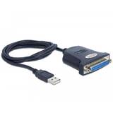 DELOCK 61330, USB 1.1 parallel adapter - parallel adapter - USB - IEEE 1284