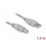DELOCK 82215, USB cable - USB to USB Type B - 1.8 m
