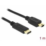 DELOCK 83603, USB-C cable - USB-C to mini-USB Type B - 1 m