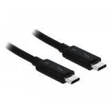 DELOCK 84844, Thunderbolt cable - USB-C to USB-C - 50 cm