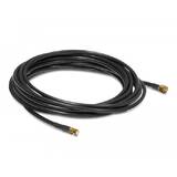 DELOCK 88444, antenna extension cable - 5 m - black