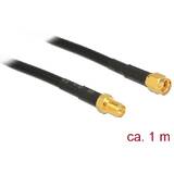 DELOCK 89423, CFD200 - antenna extension cable - 1 m - black