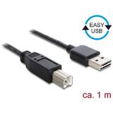 DELOCK 83358, EASY-USB - USB cable - USB Type B to USB - 1 m