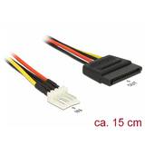 83918, power adapter - 4 pin mini-power connector to SATA power - 15 cm