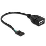 83291, USB internal to external cable - USB to 4 pin USB 2.0 header - 20 cm