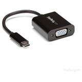 CDP2VGA, USB-C to VGA Adapter - Black - 1080p - Video Converter For Your MacBook Pro - USB C to VGA Display Dongle (CDP2VGA) - external video adapter - black