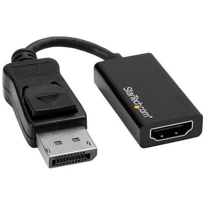 Adaptor StarTech DP2HD4K60S, DisplayPort to HDMI Adapter - 4K 60Hz - Video Converter for Your DP Computer and HDMI TV or Computer Monitor (DP2HD4K60S) - video converter