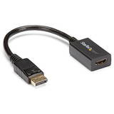 DP2HDMI2, DisplayPort to HDMI Adapter - 1920x1200 - HDMI Video Converter - Latching DP Connector - Monitor to HDMI Adapter (DP2HDMI2) - video adapter - DisplayPort / HDMI - 26.5 cm