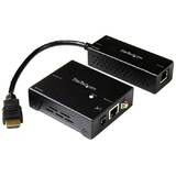 Adaptor StarTech ST121HDBTDK, HDBaseT Extender Kit with Compact Transmitter - HDMI over CAT5 - HDMI over HDBaseT - Up to 4K (ST121HDBTDK) - video/audio extender