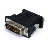 Adaptor StarTech DVIVGAMFBK, DVI to VGA Cable Adapter - Black - M/F - DVI-I to VGA Converter Adapter (DVIVGAMFBK) - VGA adapter