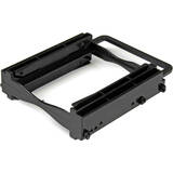 Dual 2.5" SSD/HDD Mounting Bracket for 3.5" Drive Bay - Tool-Less Installation - 2-Drive Adapter Bracket for Desktop Computer (BRACKET225PT) - storage bay adapter