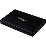 StarTech 2.5" Hard Drive Enclosure - Supports UASP - SATA 6Gbps - USB 3.0 External Hard Drive Enclosure - SSD/HDD Enclosure (S2510BMU33) - storage enclosure - SATA 6Gb/s - USB 3.0
