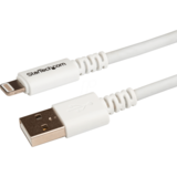  3m (10ft) Long White Apple 8-pin Lightning Connector to USB Cable for iPhone / iPod / iPad - Charge and Sync Cable (USBLT3MW) - Lightning cable - Lightning / USB - 3 m