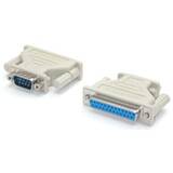 StarTech DB9 to DB25 Serial Adapter - M/F - Serial adapter - DB-9 (M) to DB-25 (F) - AT925MF - serial adapter