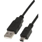  USB2HABM2M, 2m Mini USB 2.0 Cable A to Mini B M/M - USB cable - 2 m