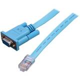 StarTech  6 ft RJ45 to DB9 Cisco Console Management Router Cable - M/F Serial Console Cable (DB9CONCABL6) - serial cable - 1.8 m