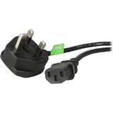 PXT101UK3M,  3m UK Computer Power Cord 3 Pin Mains Lead C13 to BS1363 - power cable - 3 m