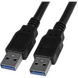 StarTech  3m 10 ft USB 3.0 Cable - A to A - M/M - Long USB 3.0 Cable - USB 3.1 Gen 1 (5 Gbps) (USB3SAA3MBK) - USB cable - 3 m