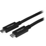 StarTech  USB C to UCB C Cable - 0.5m - Short - M/M - USB 3.1 (10Gbps) - USB C Charging Cable - USB Type C Cable - USB-C to USB-C Cable (USB31CC50CM) - USB-C cable - 50 cm