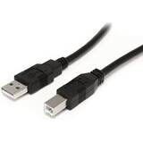  9 m / 30 ft Active USB A to B Cable - M/M - Black USB 2.0 A to B Cord - Printer Cable - Extension USB Cable (USB2HAB30AC) - USB cable - 9.15 m