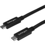 StarTech  USB C to USB C Cable - 6 ft / 1.8m - 5A PD - USB-IF Certified - M/M - USB 3.0 5Gbps - USB C Charging Cable - USB Type C Cable (USB315C5C6) - USB-C cable - 1.8 m