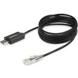  6 ft (1.8 m) Cisco USB Console Cable - USB to RJ45 Rollover Cable - 460Kbps - Windows, Mac and Linux Compatible - M/M (ICUSBROLLOVR) - serial cable - 1.8 m - black