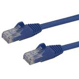 Accesoriu Retea StarTech 2m CAT6 Ethernet Cable - Blue Snagless Gigabit CAT 6 Wire - 100W PoE RJ45 UTP 650MHz Category 6 Network Patch Cord UL/TIA (N6PATC2MBL) - patch cable - 2 m - blue