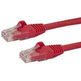 Accesoriu Retea StarTech 2m CAT6 Ethernet Cable - Red Snagless Gigabit CAT 6 Wire - 100W PoE RJ45 UTP 650MHz Category 6 Network Patch Cord UL/TIA (N6PATC2MRD) - patch cable - 2 m - red