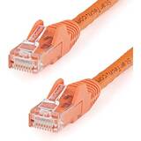 Accesoriu Retea StarTech 3m CAT6 Ethernet Cable - Orange Snagless Gigabit CAT 6 Wire - 100W PoE RJ45 UTP 650MHz Category 6 Network Patch Cord UL/TIA (N6PATC3MOR) - patch cable - 3 m - orange