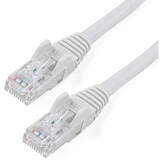 Accesoriu Retea StarTech 3m CAT6 Ethernet Cable - White Snagless Gigabit CAT 6 Wire - 100W PoE RJ45 UTP 650MHz Category 6 Network Patch Cord UL/TIA (N6PATC3MWH) - patch cable - 3 m - white
