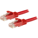 5m CAT6 Ethernet Cable - Red Snagless Gigabit CAT 6 Wire - 100W PoE RJ45 UTP 650MHz Category 6 Network Patch Cord UL/TIA (N6PATC5MRD) - patch cable - 5 m - red