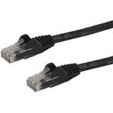 Accesoriu Retea StarTech 7m CAT6 Ethernet Cable - Black Snagless Gigabit CAT 6 Wire - 100W PoE RJ45 UTP 650MHz Category 6 Network Patch Cord UL/TIA (N6PATC7MBK) - patch cable - 7 m - black