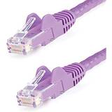 Accesoriu Retea StarTech 2m CAT6 Ethernet Cable - Purple Snagless Gigabit CAT 6 Wire - 100W PoE RJ45 UTP 650MHz Category 6 Network Patch Cord UL/TIA (N6PATC2MPL) - patch cable - 2 m - purple
