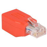 Cat6 Cable - Cat6 Crossover Adapter - GbE - Red - Ethernet Network Cable (C6CROSSOVER) - crossover adapter - red