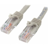Accesoriu Retea StarTech 45PAT10MGR, 10m Gray Cat5e / Cat 5 Snagless Ethernet Patch Cable 10 m - patch cable - 10 m - gray