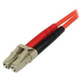 50FIBLCST1, 1m Fiber Optic Cable - Multimode Duplex 50/125 - LSZH - LC/ST - OM2 - LC to ST Fiber Patch Cable - patch cable - 1 m - orange
