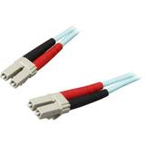 A50FBLCLC10, 10m Fiber Optic Cable - 10 Gb Aqua - Multimode Duplex 50/125 - LSZH - LC/LC - OM3 - LC to LC Fiber Patch Cable - patch cable - 10 m - aqua