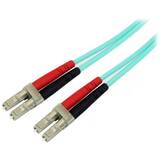A50FBLCLC5, 5m Fiber Optic Cable - 10 Gb Aqua - Multimode Duplex 50/125 - LSZH - LC/LC - OM3 - LC to LC Fiber Patch Cable - patch cable - 5 m - aqua