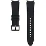 Samsung Galaxy Watch 4 / 4 Classic - Bratara Ridge Sport Band (20mm, M/L), fluoroelastomer, Negru